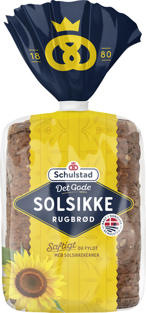 Packshot - DGO - Solsikke Rugbrød 475g