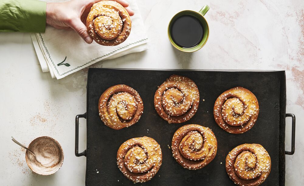 Kanelikierrepulla inriver