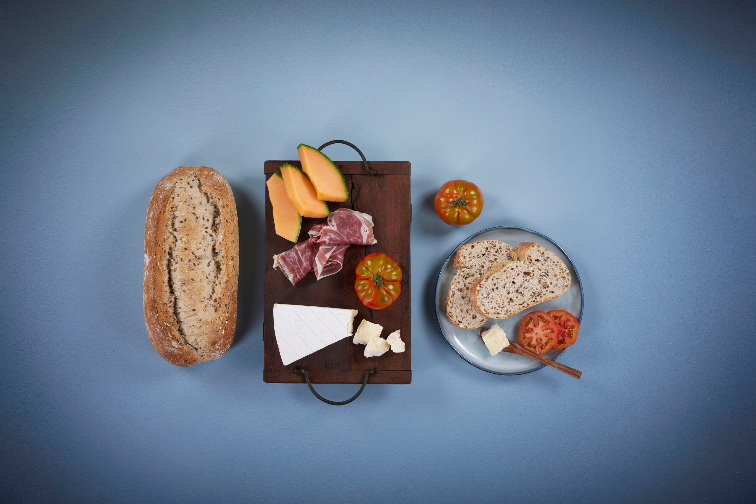 6833446 Steinovnsbakt landbrød ost spekeskinke br hig lysere