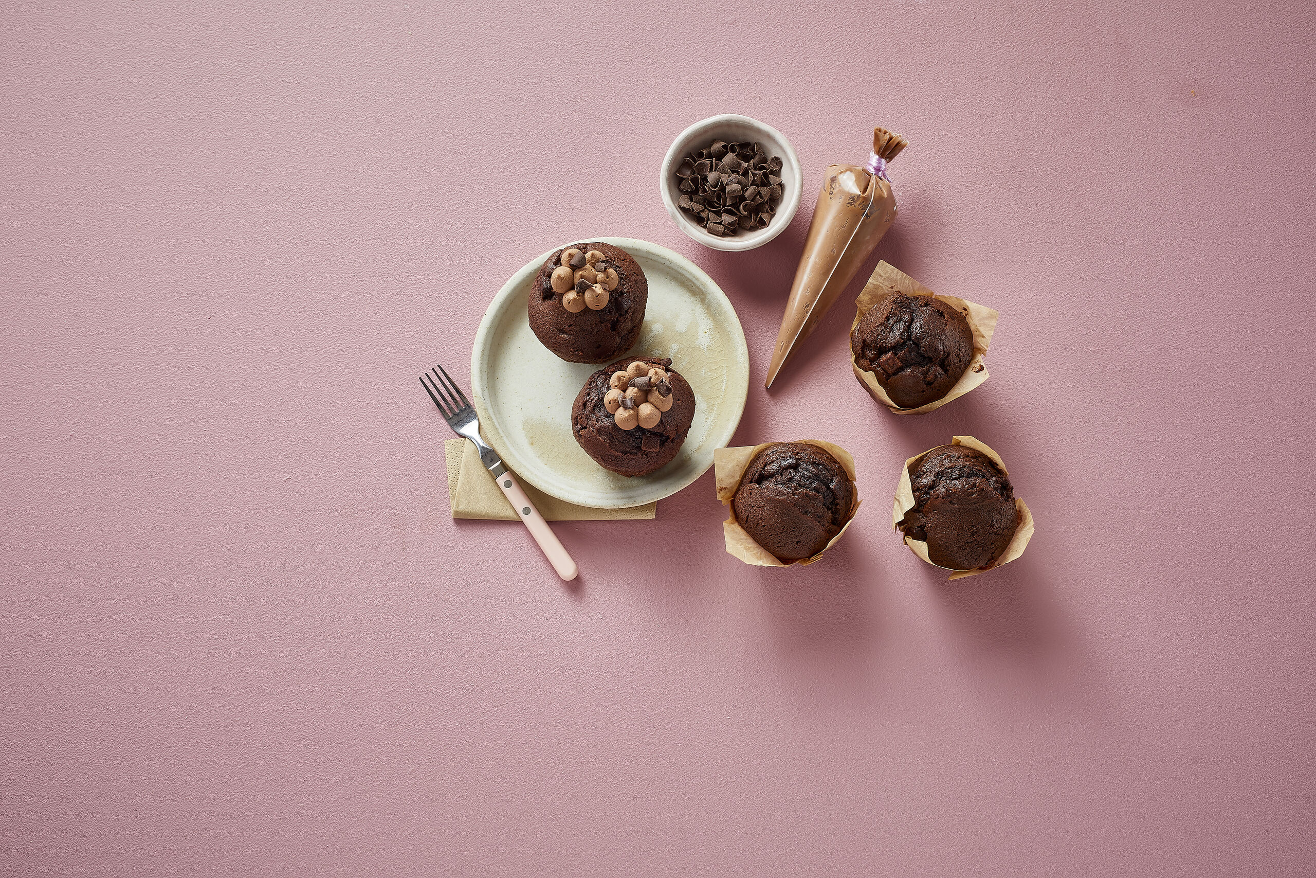 74008026 Chokolade muffins