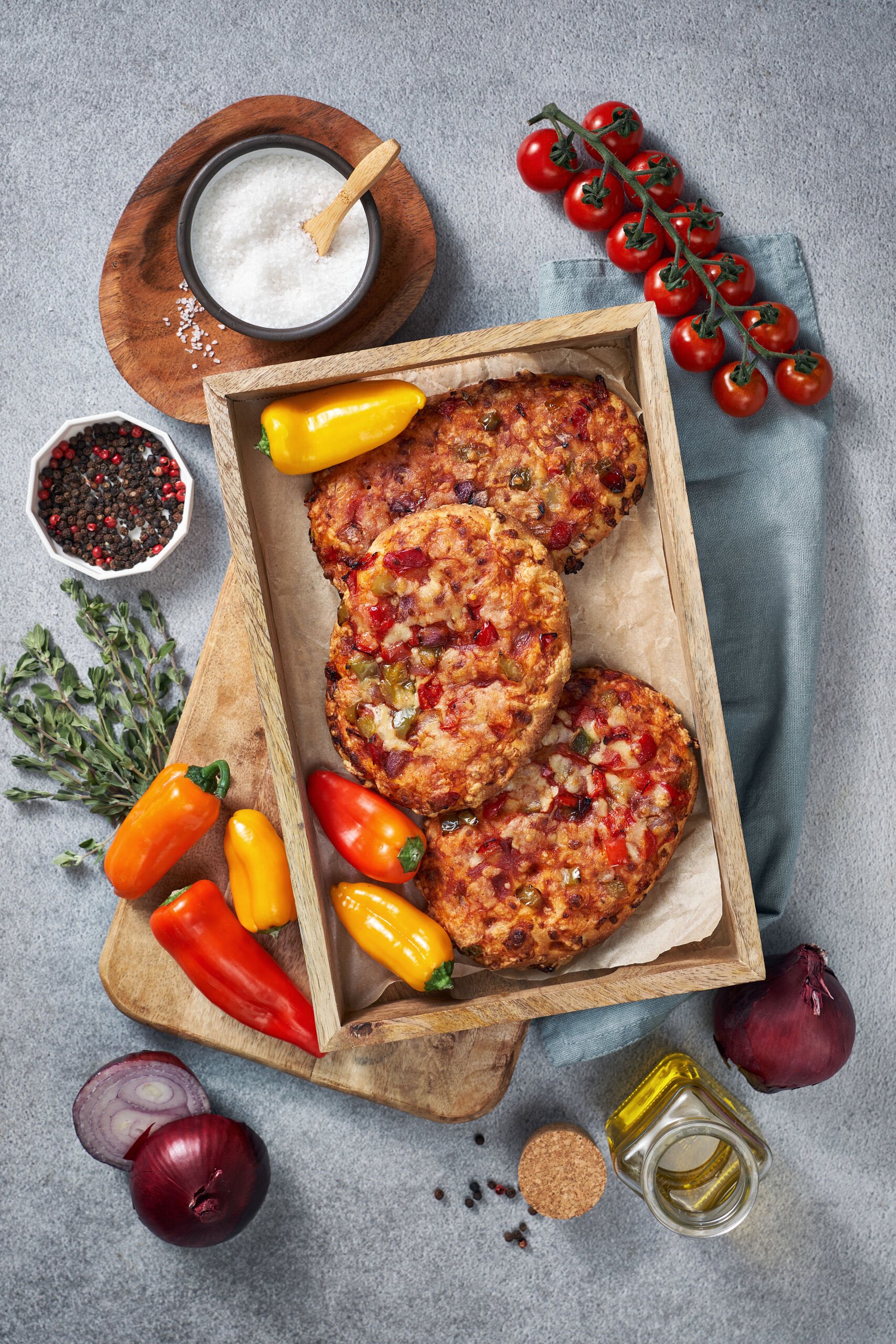 Image photo 230482 Boboli Pizza Snack Veggie Trio 50x130g