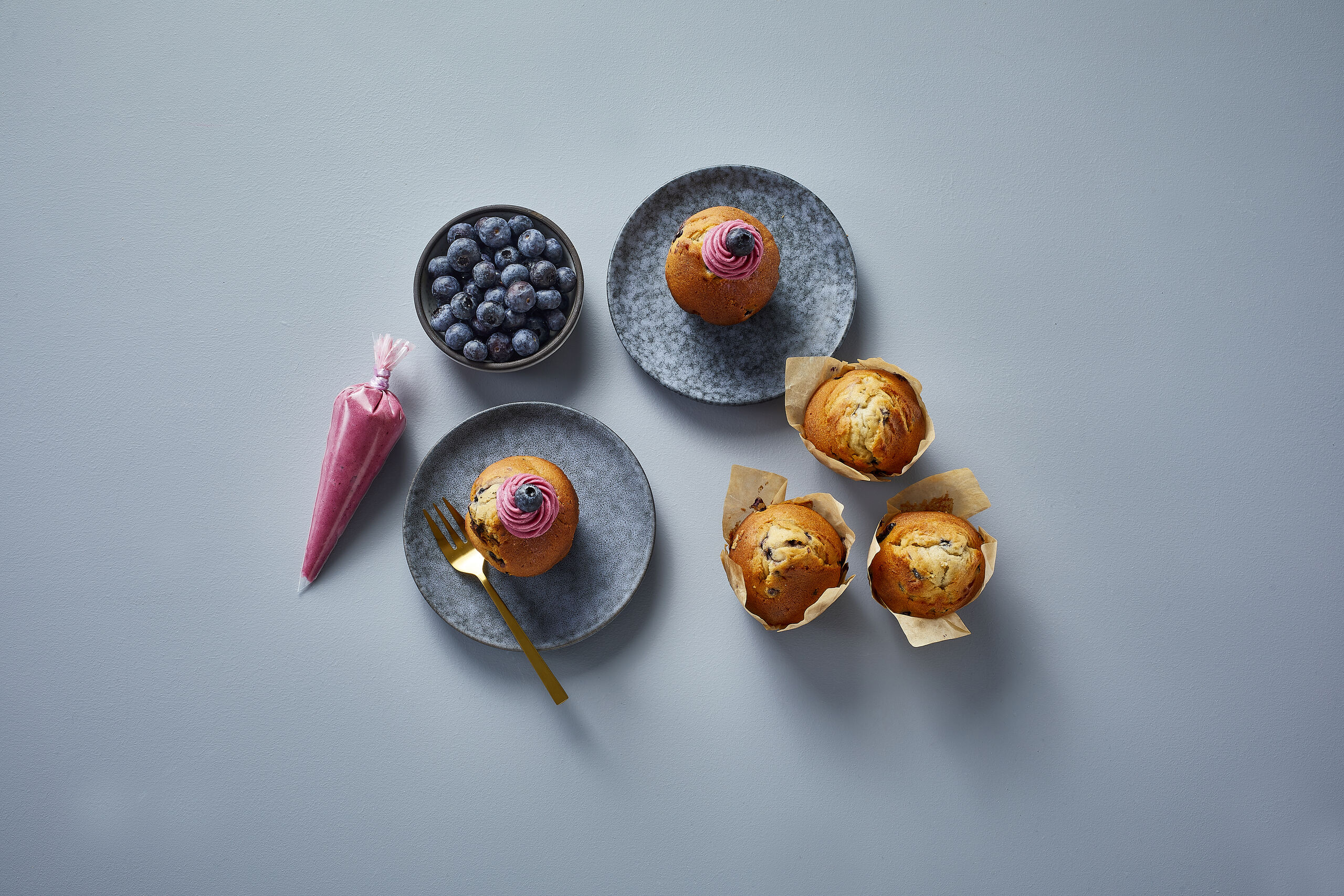 74008027 Blåbær muffins