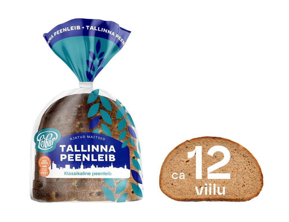 Leibur Tallinna peenleib 490g_web