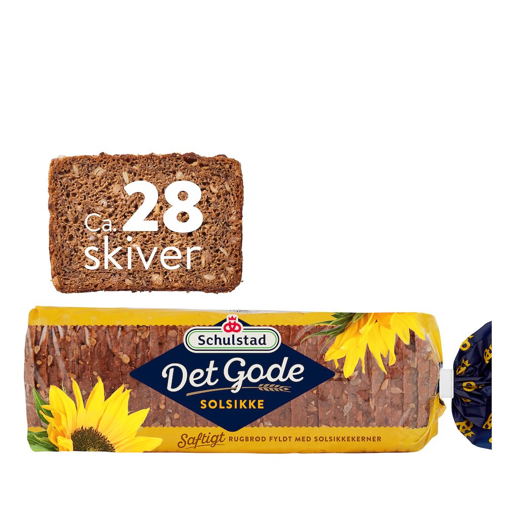 19291 - Solsikke Rugbrød 950g 2000 x 2000 pixel