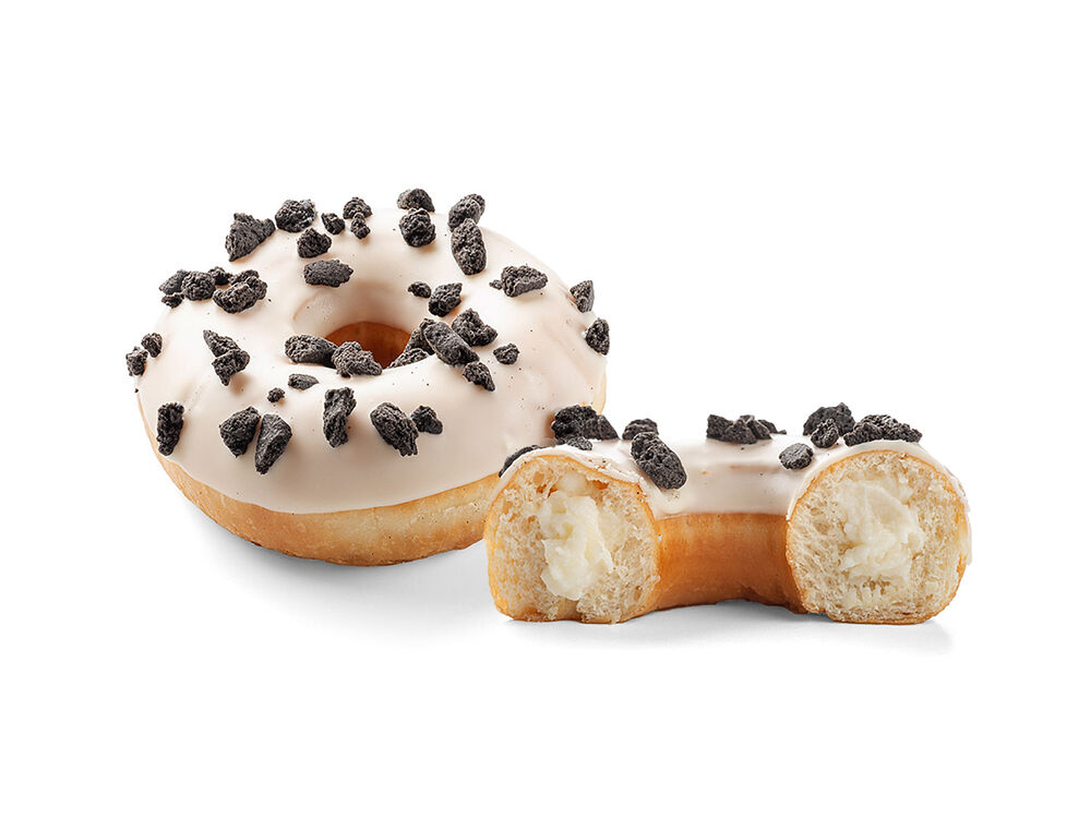 228289 Cookies & Cream Filled Ring Donut