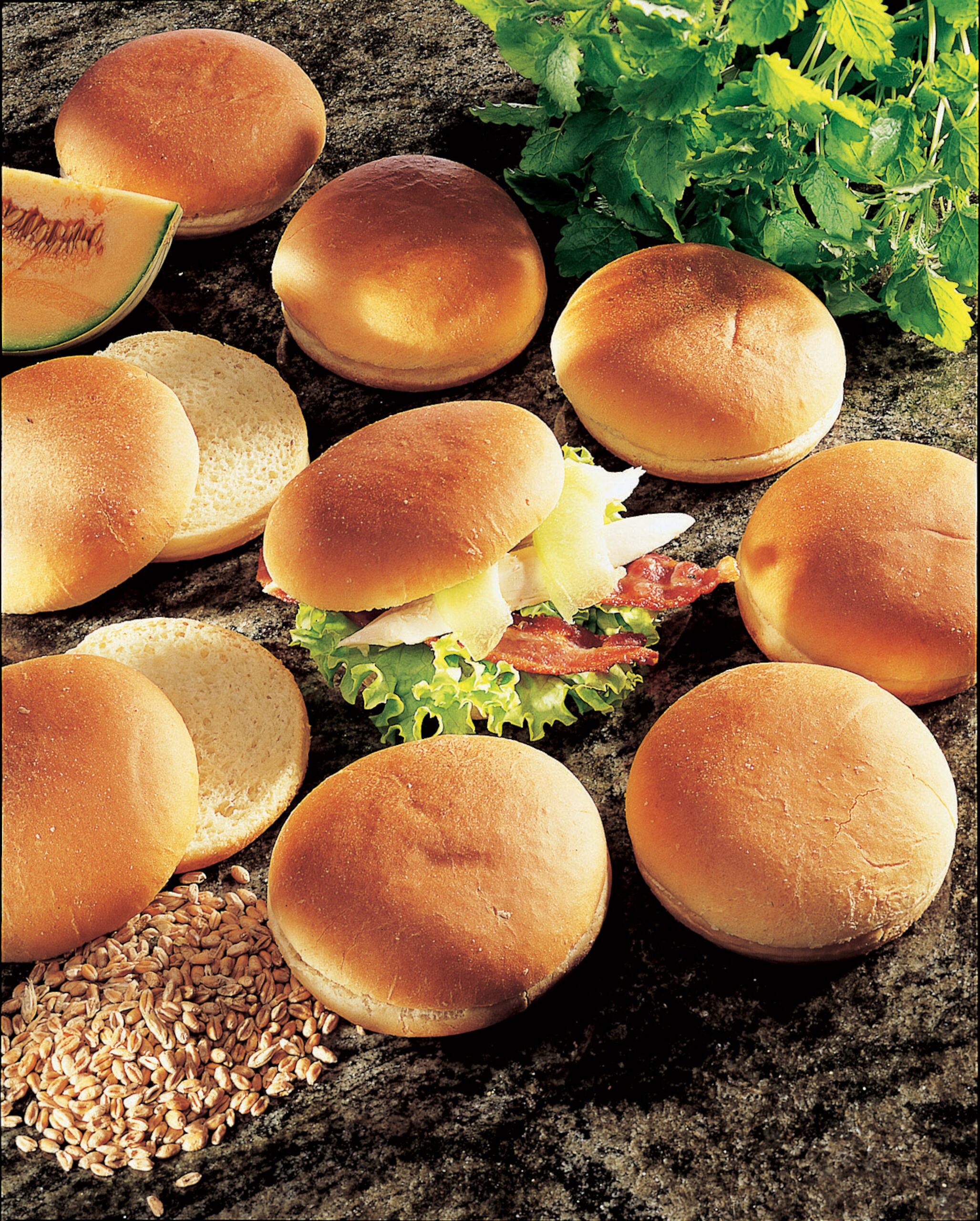 Sandwichboller 90 mm lux, skåret 80302506