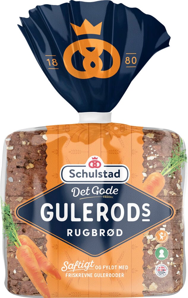 Packshot - DGO - Gulerod Rugbrød 460g