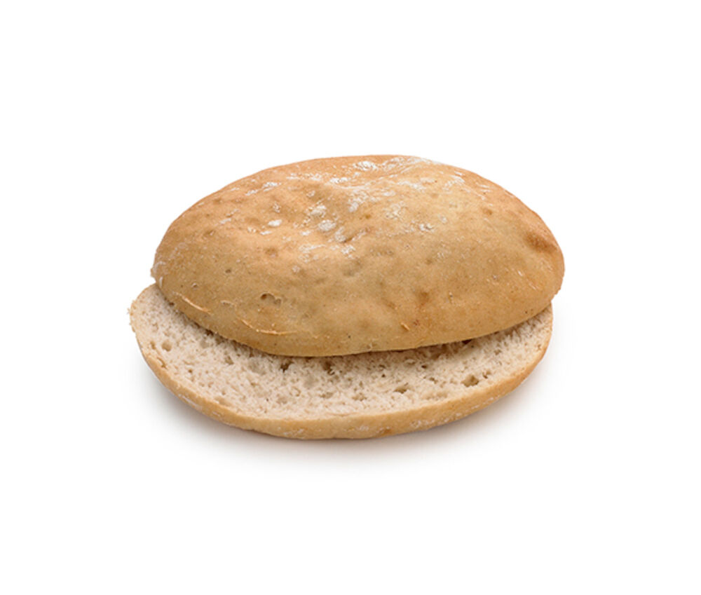 1201075 Glutenfri burgerbolle skaaret komprimeret