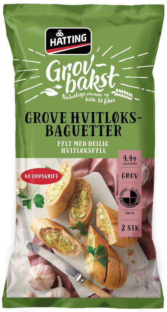 201401 Grovbakst Grov hvitløksbaguette (high L3 22