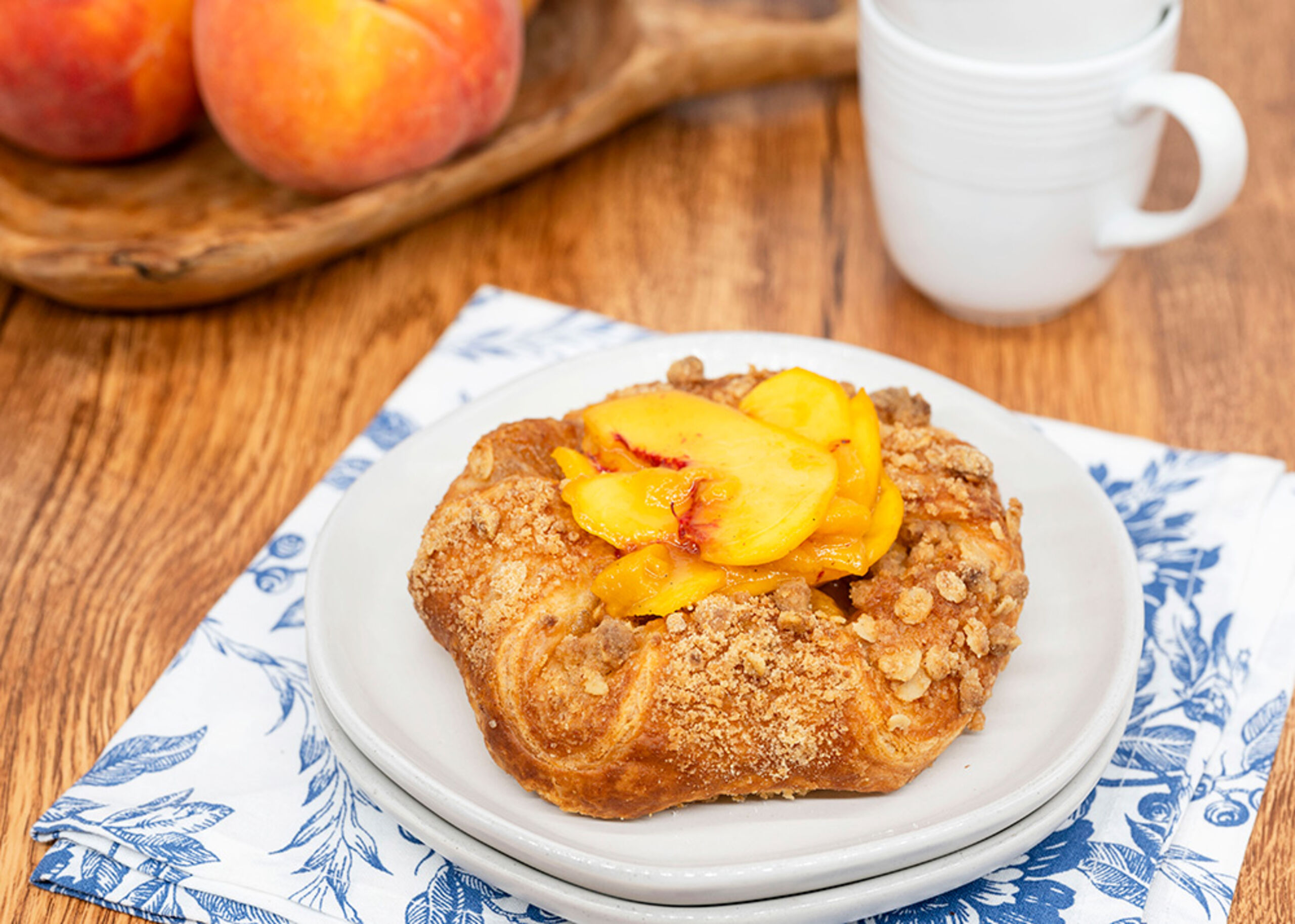 225396 Schulstad Peach Cobbler Cream Cheese Crown Recipe