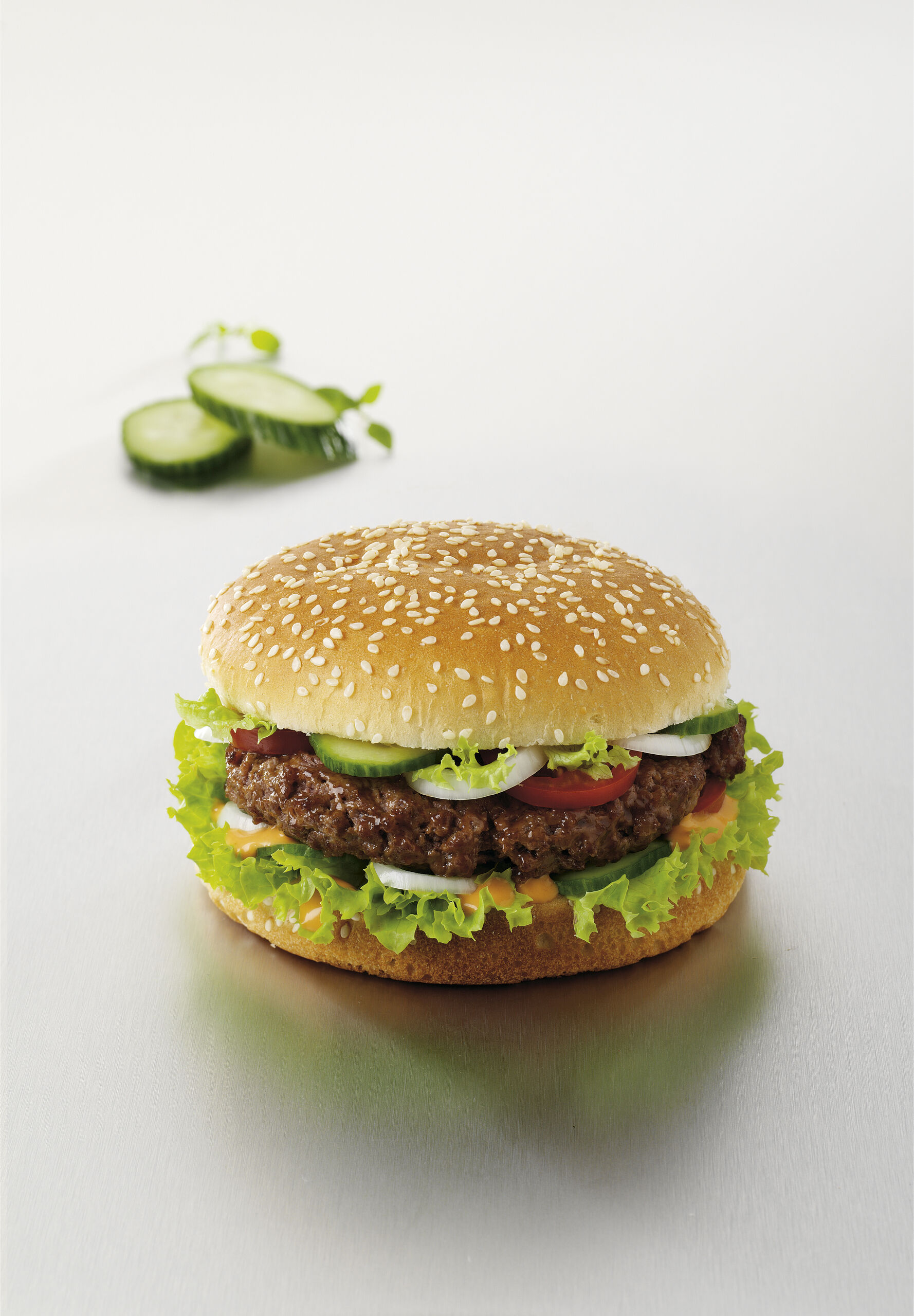 25006 SE100 Sesame Burger Bun 4'' (SE100 0100), beauty