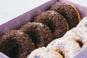 Donut i eske bredde 1