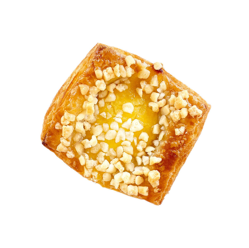 225828 Sicilian Lemon Meringue Square Danish Pastry